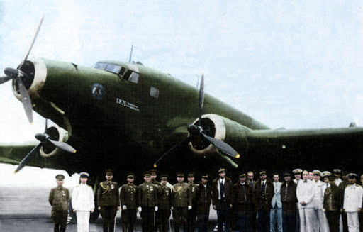 July '42, Rome-Tokyo flight V Norman