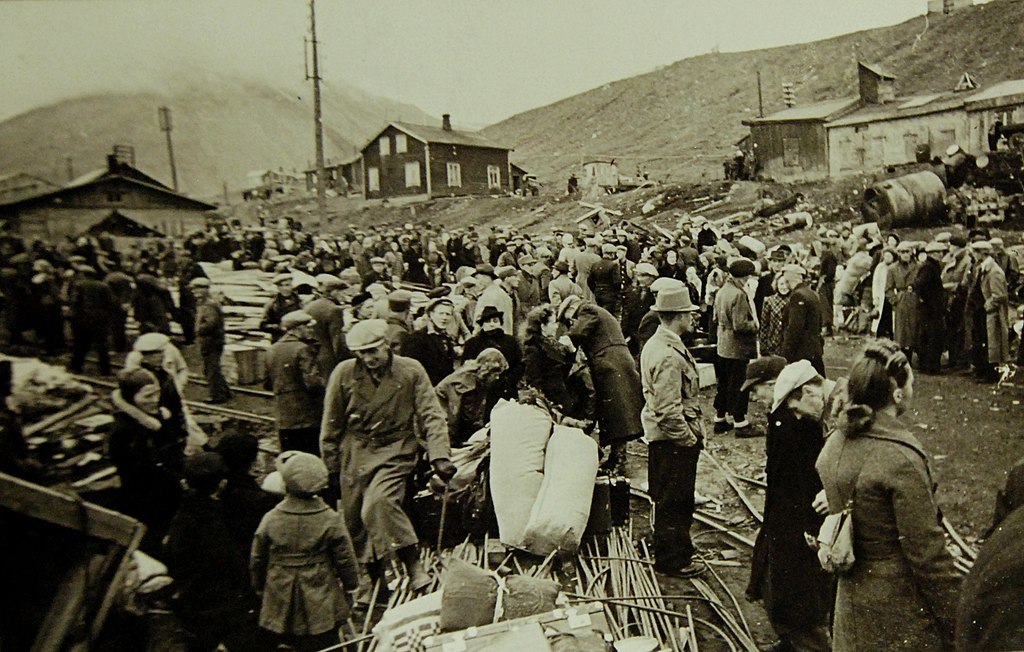Evacuation of Spitzbergen