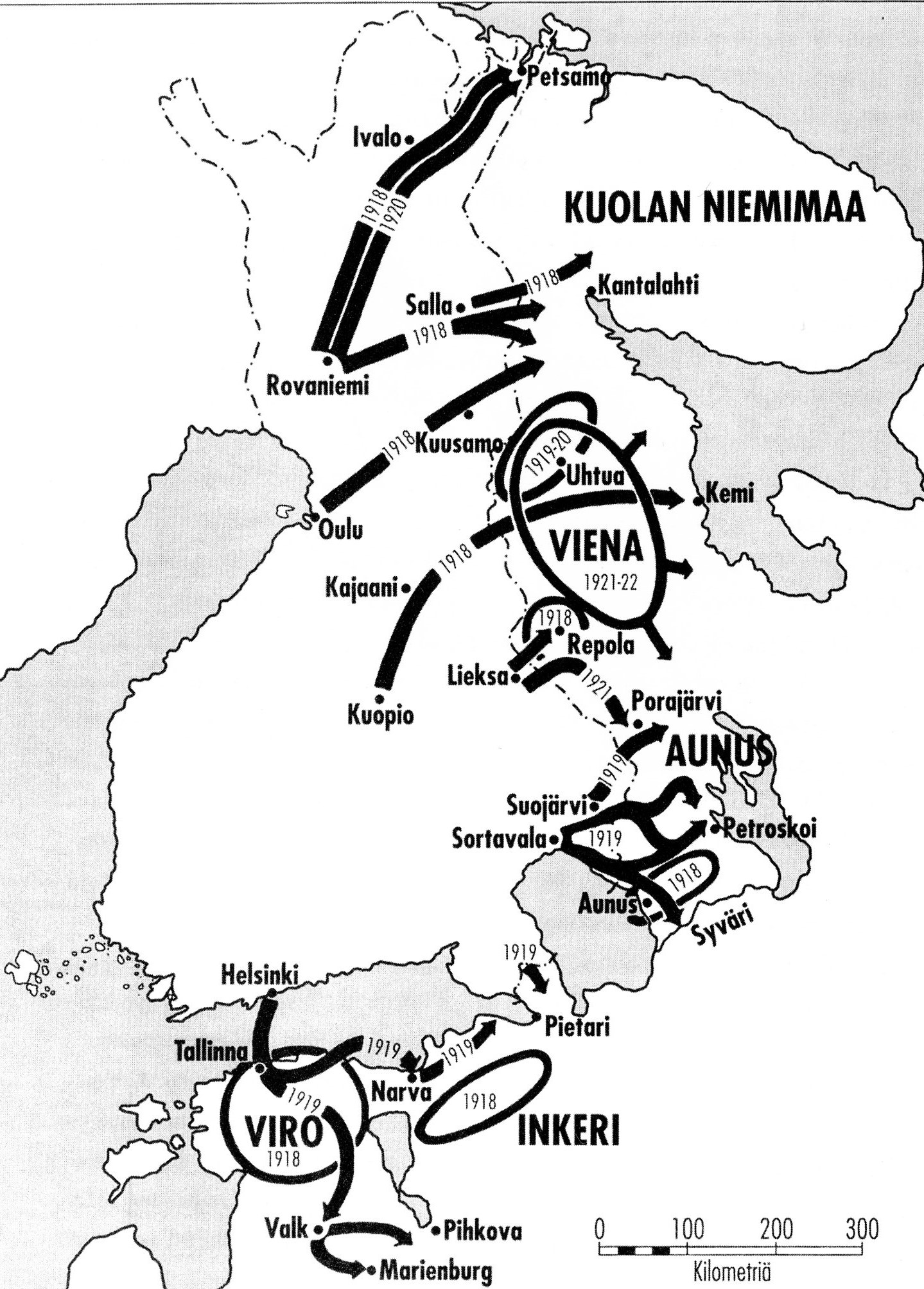 гражданская война в финляндии 1918