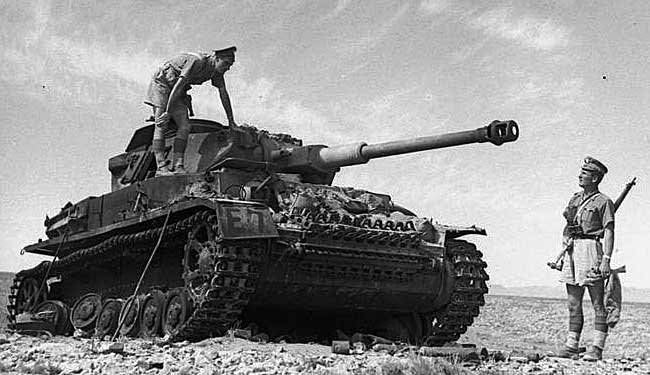 Medenine destroyed panzer
